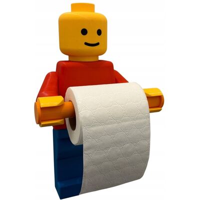 inna (Inny) Uchwyt na papier toaletowy w Stylu Lego 34 cm- oryginalna dekoracja łazienk inna (Inny) Uchwyt na papier toaletowy w Stylu Lego 34 cm- oryginalna dekoracja łazienk