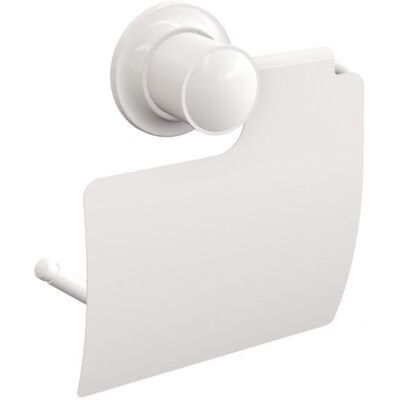 Uchwyt na papier toaletowy z osłonką ANDEX Classic 031B biały Uchwyt na papier toaletowy z osłonką ANDEX Classic 031B biały