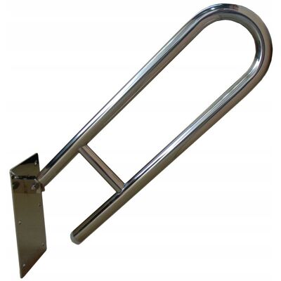 inna (Inny) Uchwyt naścienny uchylny łukowy do WC długość 85 cm Ø 32 mm stal nierdzewna inna (Inny) Uchwyt naścienny uchylny łukowy do WC długość 85 cm Ø 32 mm stal nierdzewna