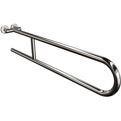 Uchwyt półokrągły stały 85 cm ANDEX Bez Barier 800/85/CC stal nierdzewna polerowana Uchwyt półokrągły stały 85 cm ANDEX Bez Barier 800/85/CC stal nierdzewna polerowana