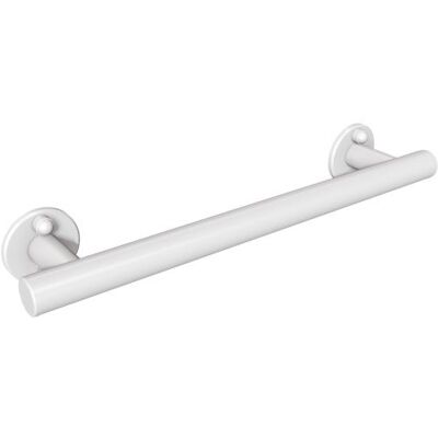Uchwyt prosty prysznicowy 37cm ANDEX Bez Barier 804/370B stal nierdzewna biały Uchwyt prosty prysznicowy 37cm ANDEX Bez Barier 804/370B stal nierdzewna biały