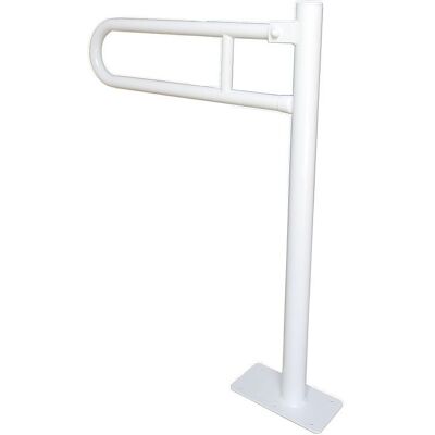 Uchwyt Uchylny Dla Niepełnosprawnych Faneco 60x70 Cm, Stal Biała Uchwyt Uchylny Dla Niepełnosprawnych Faneco 60x70 Cm, Stal Biała