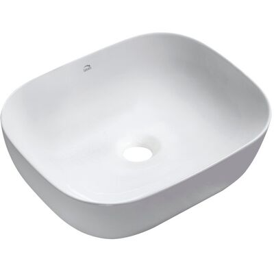 KUCHINOX Umywalka Biała Nablatowa Ceramiczna Mogami KUCHINOX Umywalka Biała Nablatowa Ceramiczna Mogami