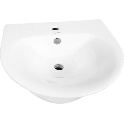 Umywalka ceramiczna owalna Durasan FANTASY 40245 biała 47,5x42 cm Umywalka ceramiczna owalna Durasan FANTASY 40245 biała 47,5x42 cm