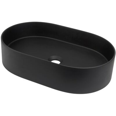 Deante Umywalka granitowa owalna SILIA nero Deante Umywalka granitowa owalna SILIA nero