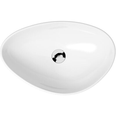 Cersanit Moduo Umywalka nablatowa - 56 cm asymetryczna Cersanit Moduo Umywalka nablatowa - 56 cm asymetryczna