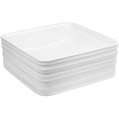Umywalka Nablatowa Akte Invena Trend, 38 Cm, Kwadratowa Umywalka Nablatowa Akte Invena Trend, 38 Cm, Kwadratowa
