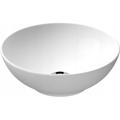 Cersanit Umywalka Nablatowa Ceramiczna 40x40x13,5cm Okrągła Do Łazienki Cersanit Umywalka Nablatowa Ceramiczna 40x40x13,5cm Okrągła Do Łazienki