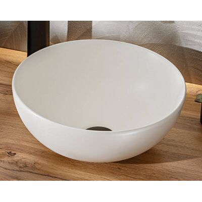 Comad Umywalka nablatowa ceramiczna DOMI-MB Biały mat 32 cm Comad Umywalka nablatowa ceramiczna DOMI-MB Biały mat 32 cm