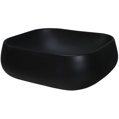 Comad Umywalka nablatowa ceramiczna NIKA-MB Czarny Mat 45 cm Comad Umywalka nablatowa ceramiczna NIKA-MB Czarny Mat 45 cm