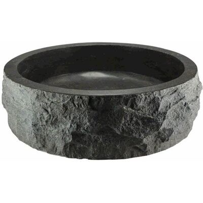 Inna producent Umywalka nablatowa z kamienia młotkowanego B-STONE 40 cm RĘCZNIE WYKONANY Inna producent Umywalka nablatowa z kamienia młotkowanego B-STONE 40 cm RĘCZNIE WYKONANY
