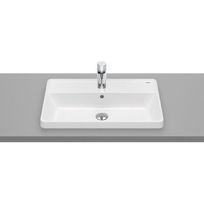 Roca Square the Gap ceramiczny prostokątny umywalka - 600x460x578 mm Roca Square the Gap ceramiczny prostokątny umywalka - 600x460x578 mm