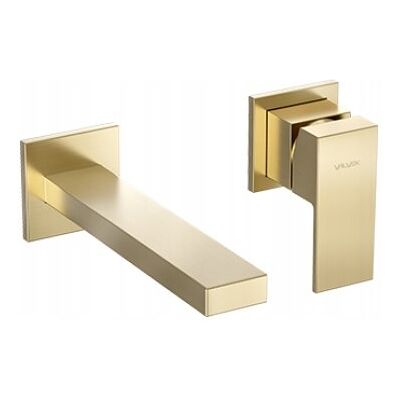 Valvex Bateria Złota umywalkowa podtynkowa ARS BRUSHED GOLD 2420490 Valvex Bateria Złota umywalkowa podtynkowa ARS BRUSHED GOLD 2420490