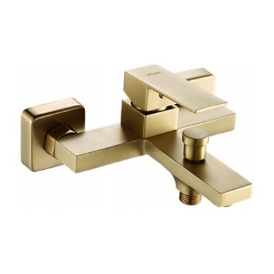 Valvex Bateria Złota wannowa Ścienna ARS BRUSHED GOLD 2420470 Valvex Bateria Złota wannowa Ścienna ARS BRUSHED GOLD 2420470