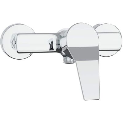 vidaXL Bateria prysznicowa chrom G 1 / 2 cala Mosiądz vidaXL Bateria prysznicowa chrom G 1 / 2 cala Mosiądz