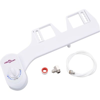 vidaXL Bidet na sedes - Samoczyszcząca dysza, regulowana ciśnienie wody - Bidet do toalety vidaXL Bidet na sedes - Samoczyszcząca dysza, regulowana ciśnienie wody - Bidet do toalety