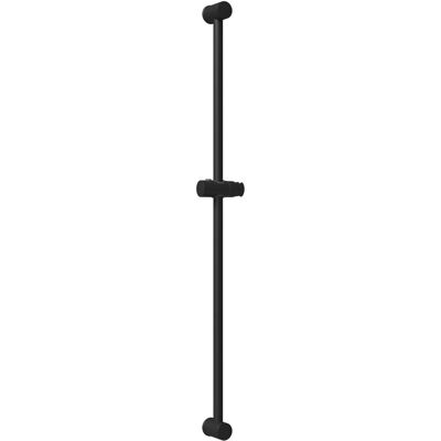vidaXL Uchwyt do głowicy prysznicowej Czarny 101 cm Stal nierdzewna vidaXL Uchwyt do głowicy prysznicowej Czarny 101 cm Stal nierdzewna