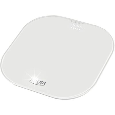 Waga Łazienkowa Do 180kg Wyświetlacz Led Szkło Hartowane + Baterie Adler Waga Łazienkowa Do 180kg Wyświetlacz Led Szkło Hartowane + Baterie Adler