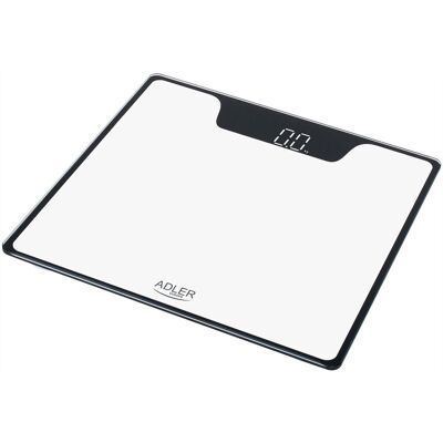 Adler Waga Łazienkowa Szklana Elektroniczna 180kg Led Adler Waga Łazienkowa Szklana Elektroniczna 180kg Led