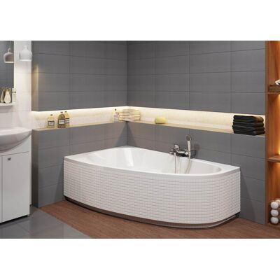 Wanna Asymetryczna 160X95 Lewa Cersanit Joanna New S301-170 Wanna Asymetryczna 160X95 Lewa Cersanit Joanna New S301-170