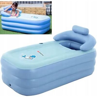 Inny producent Wanna dmuchana SPA przenośna składana PVC dla dorosłych Inny producent Wanna dmuchana SPA przenośna składana PVC dla dorosłych