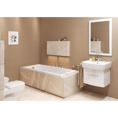WANNA PROSTOKĄTNA 170X70 CERSANIT KORAT S301-122 WANNA PROSTOKĄTNA 170X70 CERSANIT KORAT S301-122