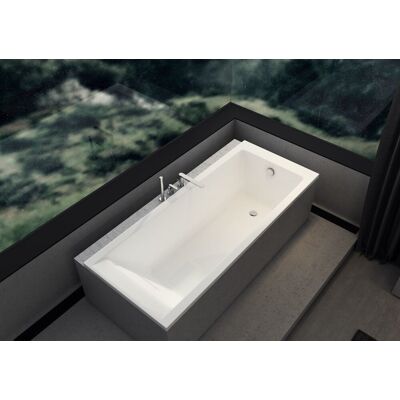 Inny producent Wanna prostokątna 170x70x40,5 cm z nogami w komplecie Onnline Inny producent Wanna prostokątna 170x70x40,5 cm z nogami w komplecie Onnline