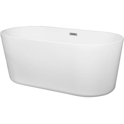 Novoterm Wanna wolnostąjąca Nora 157cm + korek + syfon Novoterm Wanna wolnostąjąca Nora 157cm + korek + syfon