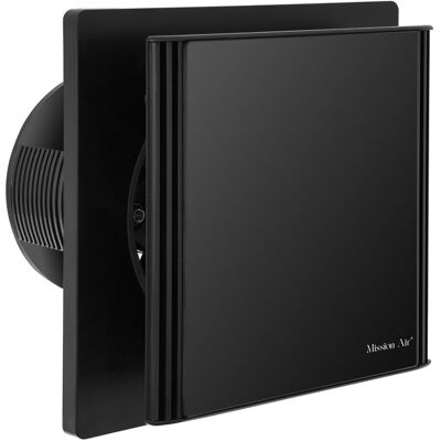 Mission Wentylator Łazienkowy Ventis Edge 120 Black S Z Klapką Zwrotną Mission Wentylator Łazienkowy Ventis Edge 120 Black S Z Klapką Zwrotną