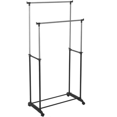 JJA SAS Wieszak na ubrania 5FIVE SIMPLE SMART, czarny, 43x80x160 cm JJA SAS Wieszak na ubrania 5FIVE SIMPLE SMART, czarny, 43x80x160 cm