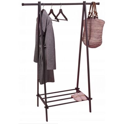 Wieszak na ubrania GOODHOME, czarny, 150 cm Wieszak na ubrania GOODHOME, czarny, 150 cm