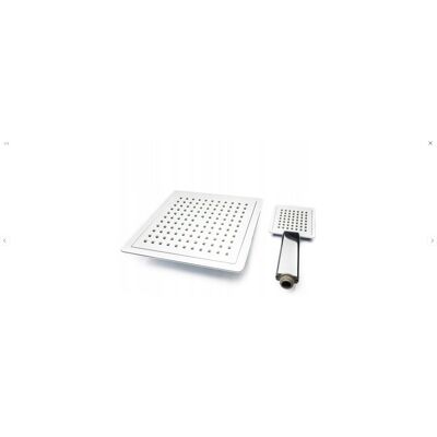 Pozostałe ZESTAW PRYSZNICOWY DESZCZOWNICA 24CM + SŁUCHAWKA PRYSZNICOWA 1F ANTI CALC Pozostałe ZESTAW PRYSZNICOWY DESZCZOWNICA 24CM + SŁUCHAWKA PRYSZNICOWA 1F ANTI CALC