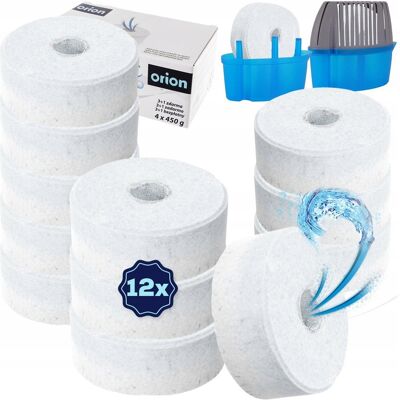 Orion 12x Wkład Do Pochłaniacz Wilgoci Zapasowy Wymienny Osuszacz Tabletka 450g Orion 12x Wkład Do Pochłaniacz Wilgoci Zapasowy Wymienny Osuszacz Tabletka 450g