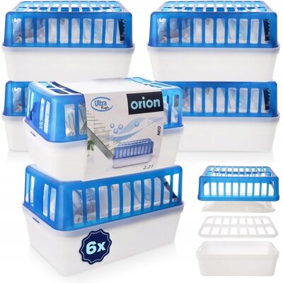 Orion 6x Duży Pochłaniacz Wilgoci Osuszacz Powietrza Do Pomieszczeń Pojemnik Xxl Orion 6x Duży Pochłaniacz Wilgoci Osuszacz Powietrza Do Pomieszczeń Pojemnik Xxl