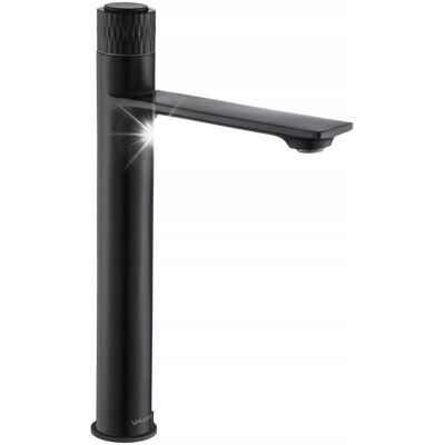 BATERIA ŁAZIENKOWA UMYWALKOWA STOJĄCA WYSOKA VALVEX POL DECOR BLACK CZARNA BATERIA ŁAZIENKOWA UMYWALKOWA STOJĄCA WYSOKA VALVEX POL DECOR BLACK CZARNA