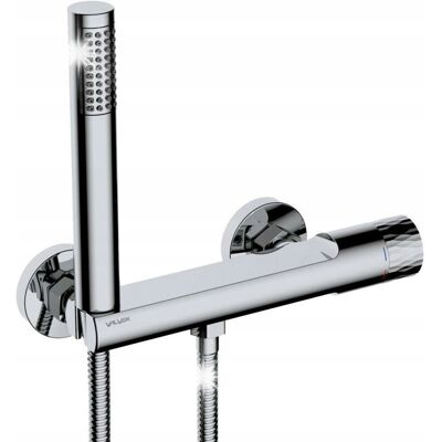 BATERIA ŁAZIENKOWA WANNOWA NATRYSKOWA ŚCIENNA VALVEX POLSKA DECOR CHROM BATERIA ŁAZIENKOWA WANNOWA NATRYSKOWA ŚCIENNA VALVEX POLSKA DECOR CHROM