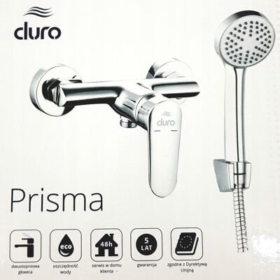 Bateria natryskowa prysznicowa PRISMA chrom DURO Bateria natryskowa prysznicowa PRISMA chrom DURO