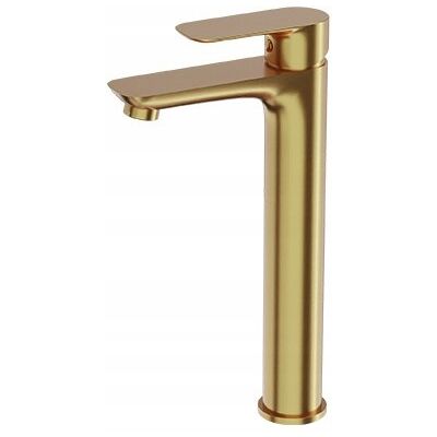 Bateria Umywalkowa Wysoka Spark Brushed Gold (35mm) Lavita Bateria Umywalkowa Wysoka Spark Brushed Gold (35mm) Lavita
