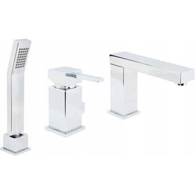 Hydroland Bateria Wannowa Stojąca 3-Otworowa Chrom Hydroland Bateria Wannowa Stojąca 3-Otworowa Chrom