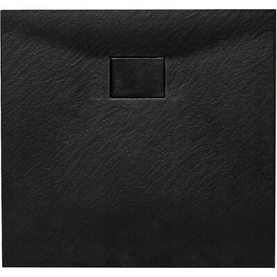 Hydrosan Brodzik Prysznicowy Struktura Kamienia Kwadratowy Juko Czarny 80x80 Cm Hydrosan Brodzik Prysznicowy Struktura Kamienia Kwadratowy Juko Czarny 80x80 Cm