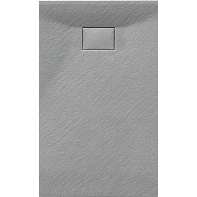 Hydrosan Brodzik Prysznicowy Struktura Kamienia Prostokątny Juko Szary 100x80 Cm Hydrosan Brodzik Prysznicowy Struktura Kamienia Prostokątny Juko Szary 100x80 Cm