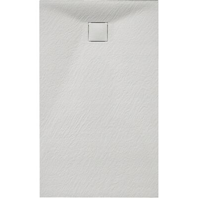 Hydrosan Brodzik Prysznicowy Struktura Kamienia Prostokątny Slim Riko Biały 110x70 Hydrosan Brodzik Prysznicowy Struktura Kamienia Prostokątny Slim Riko Biały 110x70