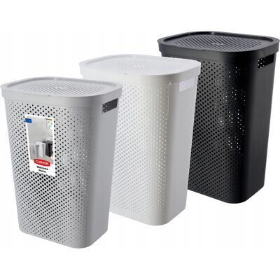 KADAX Curver Zestaw Kosz Na Pranie Bieliznę 3x60l KADAX Curver Zestaw Kosz Na Pranie Bieliznę 3x60l