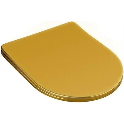 Onyx Deska Sedesowa Wc Wolnoopadająca Slim Złoty Mat Duroplast Twarda Onyx Deska Sedesowa Wc Wolnoopadająca Slim Złoty Mat Duroplast Twarda
