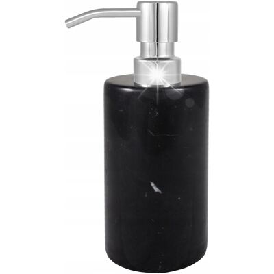AWD Interior Dozownik Do Mydła W Płynie 150ml Naturalny Marmur Czarny Z Pompką Q-Bath AWD Interior Dozownik Do Mydła W Płynie 150ml Naturalny Marmur Czarny Z Pompką Q-Bath