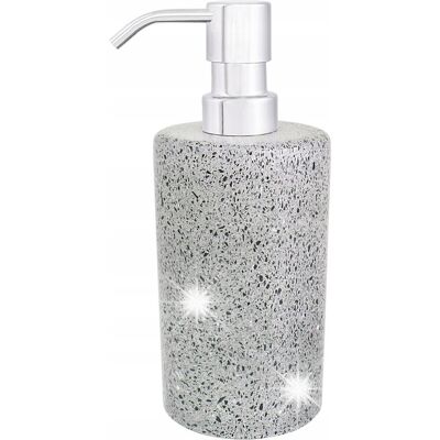 AWD Interior Dozownik Do Mydła W Płynie 200 Ml Lastryko Szary Z Pompka Decor Q-Bath AWD Interior Dozownik Do Mydła W Płynie 200 Ml Lastryko Szary Z Pompka Decor Q-Bath
