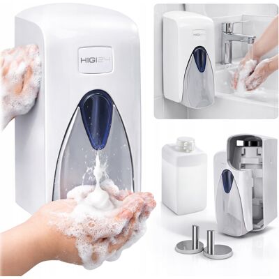 nieznany producent DOZOWNIK PODAJNIK MYDŁA W PŁYNIE 500ML NAŚCIENNY BIAŁY HIGI24 500 ml WC nieznany producent DOZOWNIK PODAJNIK MYDŁA W PŁYNIE 500ML NAŚCIENNY BIAŁY HIGI24 500 ml WC