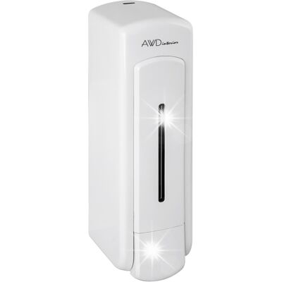 AWD Interior Dozownik Ścienny Naścienny Do Mydła W Płynie 350ml Dyspenser Podajnik Biały AWD Interior Dozownik Ścienny Naścienny Do Mydła W Płynie 350ml Dyspenser Podajnik Biały