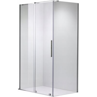 Hydrosan Kabina Prysznicowa 110x90 Cm Prostokątna Narożna Chrom Szkło Hartowane 8 Mm Hydrosan Kabina Prysznicowa 110x90 Cm Prostokątna Narożna Chrom Szkło Hartowane 8 Mm