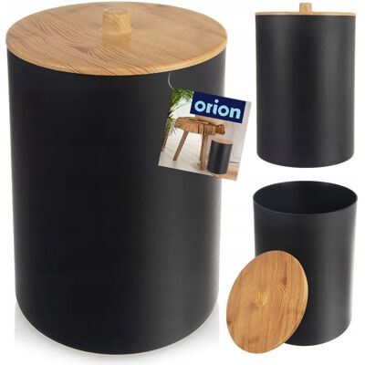 Kosz Na Śmieci Łazienkowy Czarny 7 L Orion Black Wytrzymały I Pojemny Kosz Na Śmieci Łazienkowy Czarny 7 L Orion Black Wytrzymały I Pojemny